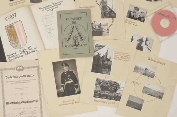 MPA20 Interesting grouping pertaining to Kapitänleutnant Heinz Kummer, commander of U-467 — image 5