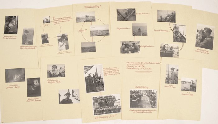 MPA20 Interesting grouping pertaining to Kapitänleutnant Heinz Kummer, commander of U-467 — image 6