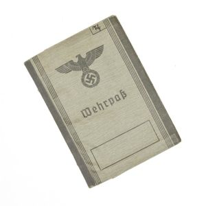 CHA2 Wehrpass for a Luftwaffe Fallschirmjäger Feldwebel that fought in …