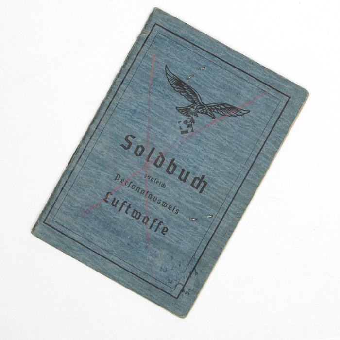 CHA3 Soldbuch for a Luftwaffe Fallschirmjäger Feldwebel — image 2