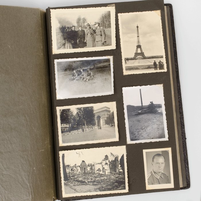 SAF47 Wartime photo album for a member of Heer Aufklärungs-Abteilung 1 — image 8