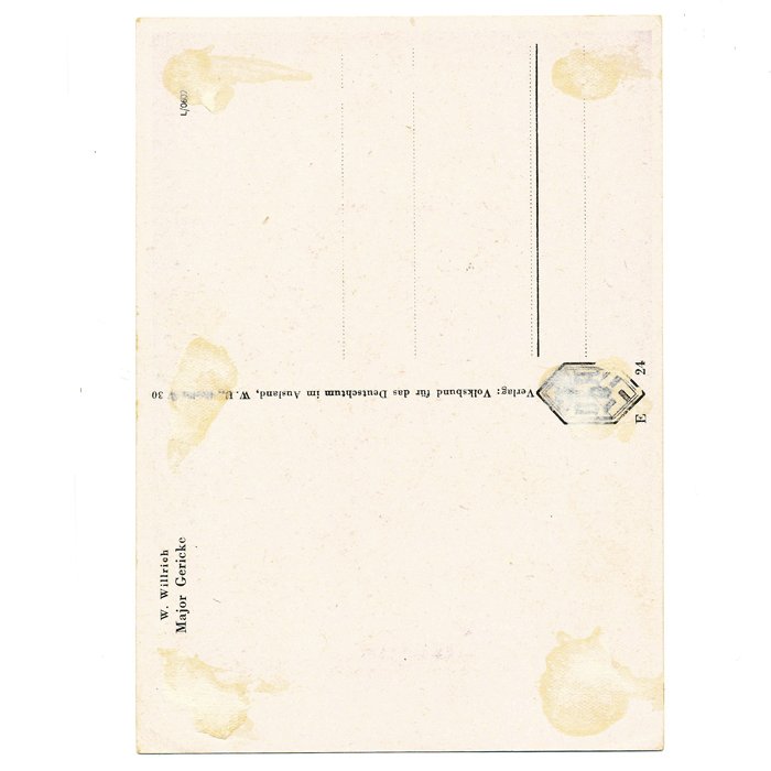 DAM13 Five period autographed Willrich postcards of Fallschirmjäger RKTs — image 5