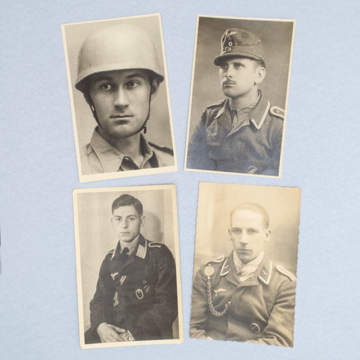 DAM12 Four Fallschirmjäger photo portaits — image 2