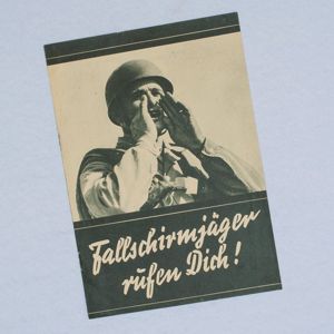 DAM6 Fallschirmjäger recruiting pamphlet