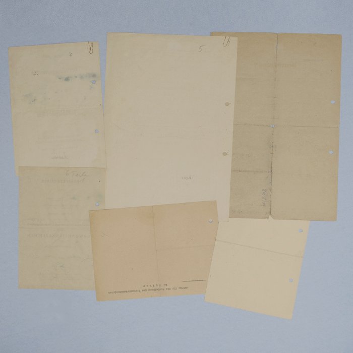 DAM5 Group of four award documents, Fallschirmschützenschein, KVK2, Silver Wound Badge, EKII and other papers for a member of Fallsch.Pz.Jg.Abt. 3 — image 9