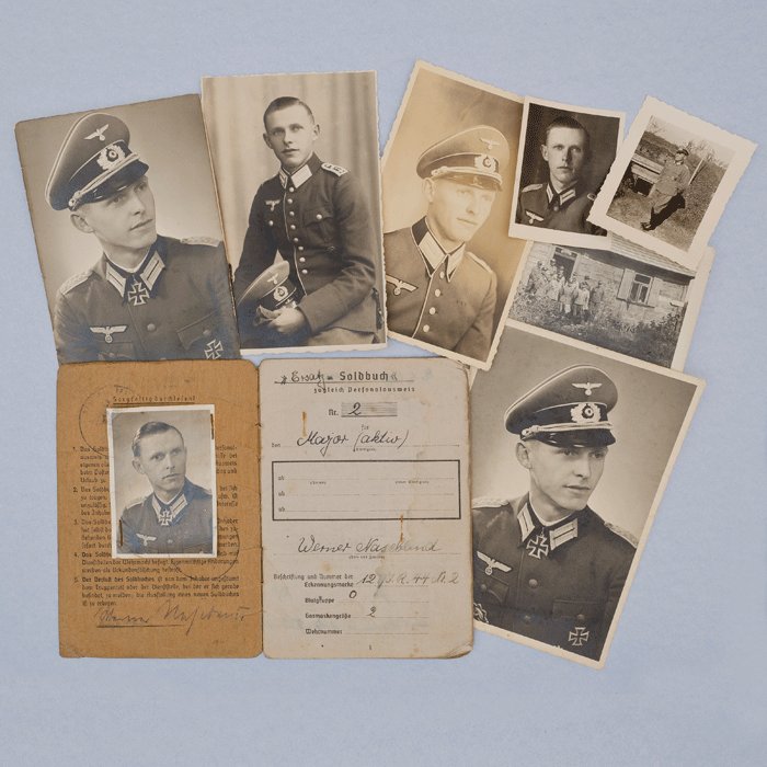 JOA1 Knights Cross document grouping for Heer Infanterie Major Werner Naseband — image 7