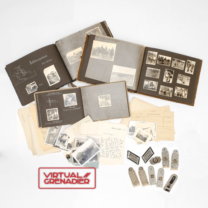 SAF1 Large grouping pertaining to Heer Ritterkreuzträger Oberstleutnant Helmut Haeuseler — image 2