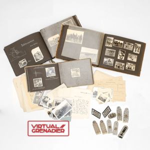 SAF1 Large grouping pertaining to Heer Ritterkreuzträger Oberstleutnant Helmut Haeuseler