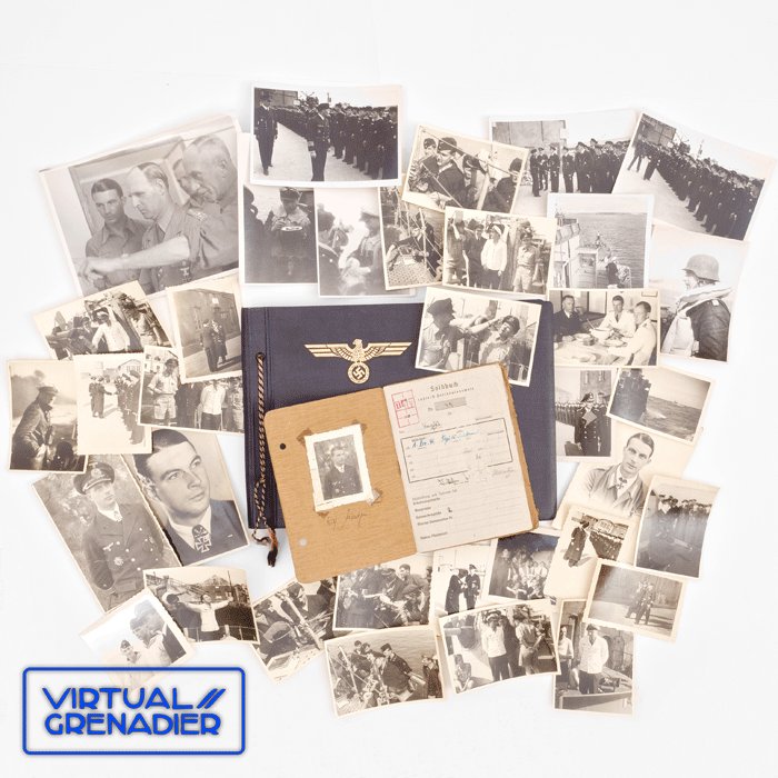 MNA1 American veteran lot to include rare German insignia obtained in North Africa — image 2