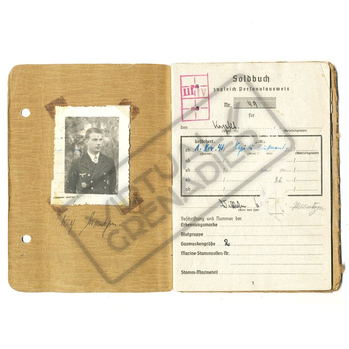 MNA1 American veteran lot to include rare German insignia obtained in North Africa — image 6