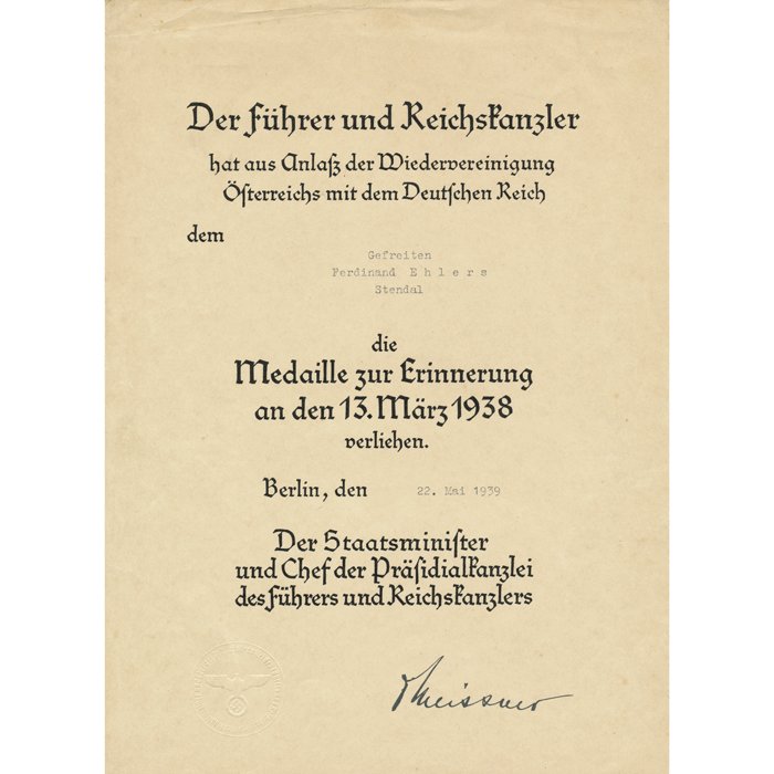 MAA42 Interesting group including FJ-Treukette to a senior Luftwaffe Fallschirmjäger NCO — image 3