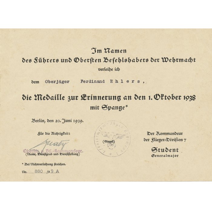 MAA42 Interesting group including FJ-Treukette to a senior Luftwaffe Fallschirmjäger NCO — image 4