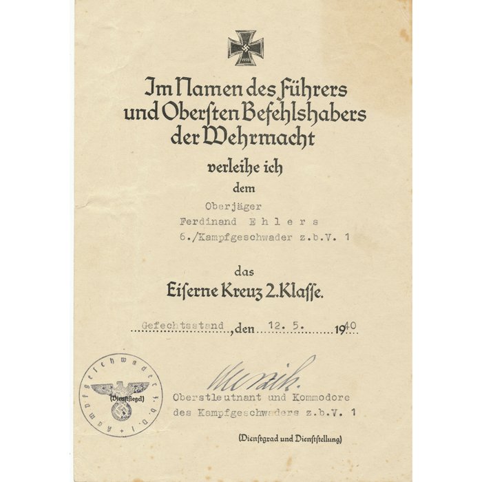 MAA42 Interesting group including FJ-Treukette to a senior Luftwaffe Fallschirmjäger NCO — image 5