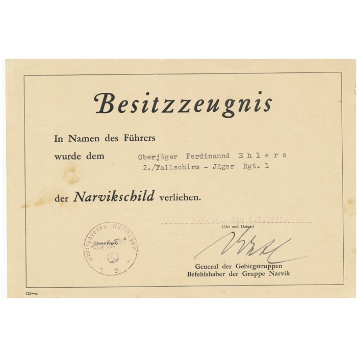 MAA42 Interesting group including FJ-Treukette to a senior Luftwaffe Fallschirmjäger NCO — image 6