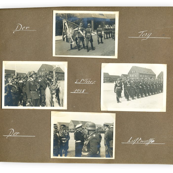 AMG2 Grouping to include award documents, Wehrpass and photo album for a Luftwaffe Schlachtflieger killed in action July '44 — image 15