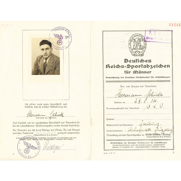 AMG2 Grouping to include award documents, Wehrpass and photo album for a Luftwaffe Schlachtflieger killed in action July '44 — image 9