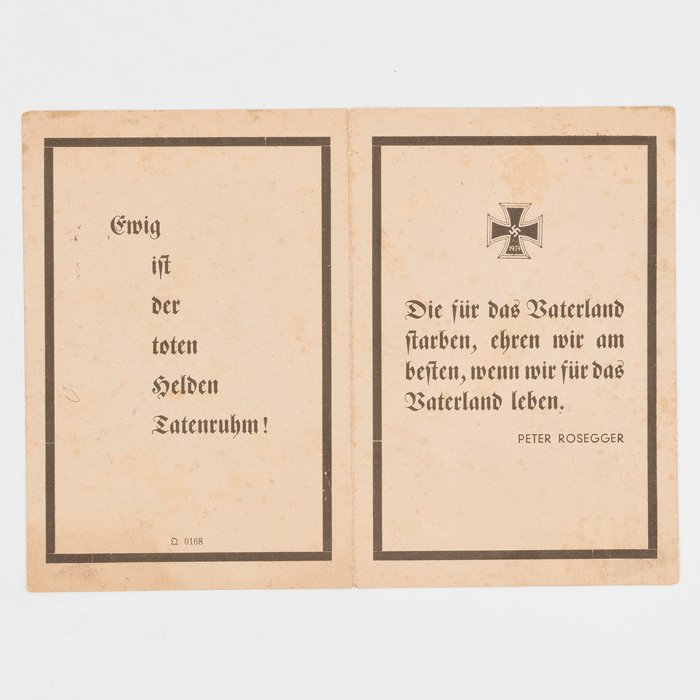 SPA42 Lot of three Sterberbilder for Heer Großdeutschland personnel — image 7
