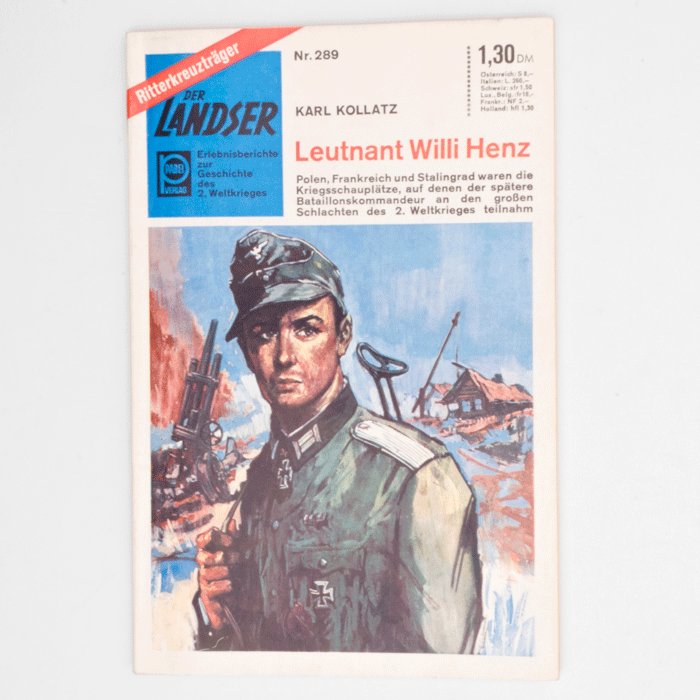 DJA12 Ritterkreuz Mappe and associated documents for for Heer Lt. Wilhelm Henz, KIA Stalingrad 30 Jan. 1943 — image 16