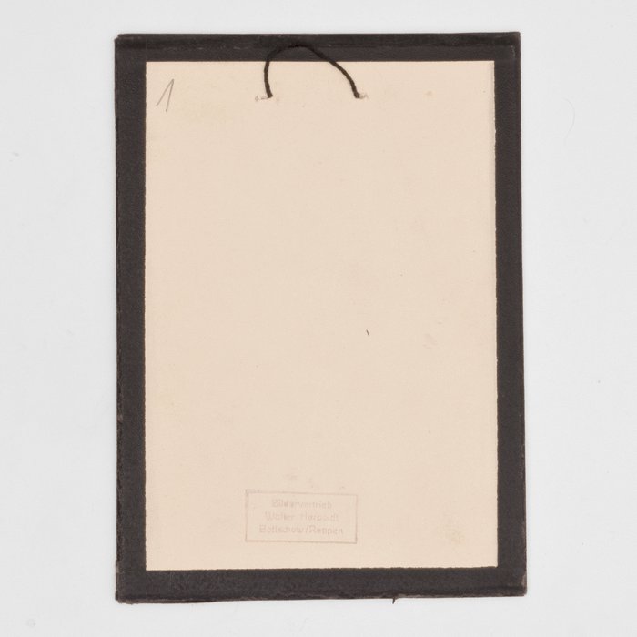 WAC25 Small framed photo portrait of GFM Blomberg — image 3