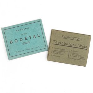 WAC24 Two packets of small photo cards of Germany