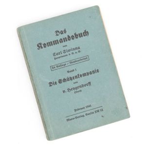 WAC20 Heer manual, Das Kommandobuch Die Schützenkompanie