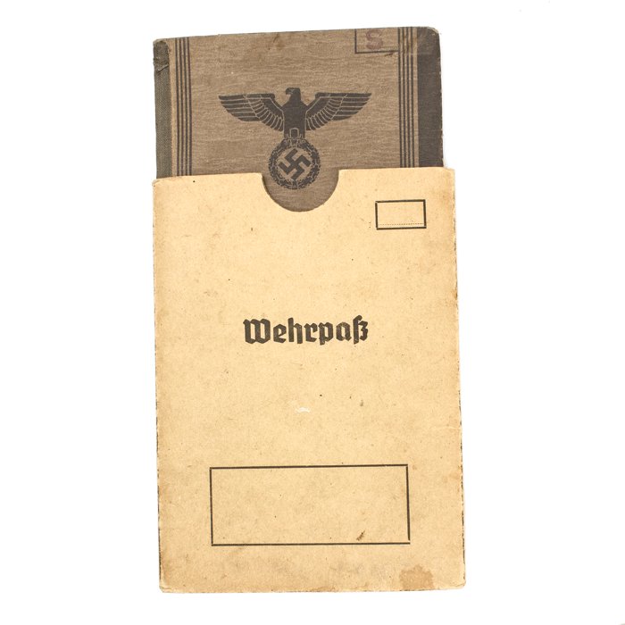 SJA58 Wehrpass with cover for a youthful member of Waffen-SS Pionier Btl. and then Das Reich Pz.Rgt. Stabskp. — image 2