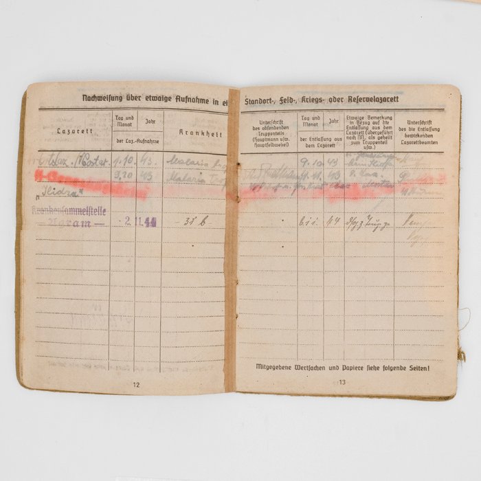 SPA23 Very interesting Soldbuch for a soldier that served in Heer Panzerspähkompanien — image 6