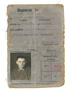 MCA32 Cloth Ausweis for Luftwaffe Fallschirmjäger Gefreiter