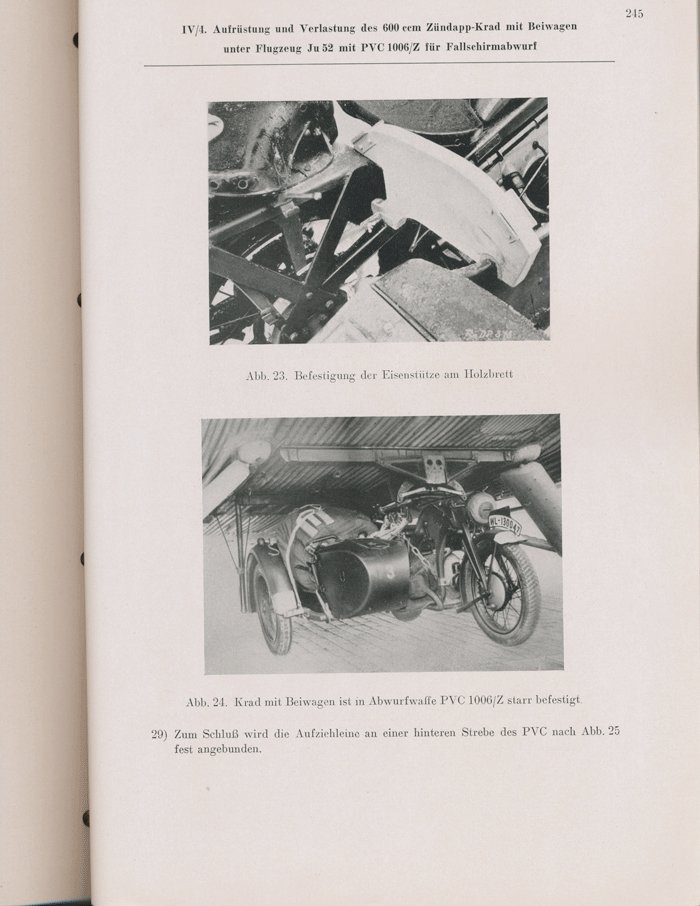 MCA15 Original manual for packing and use of Fallschirmjäger drop container — image 10
