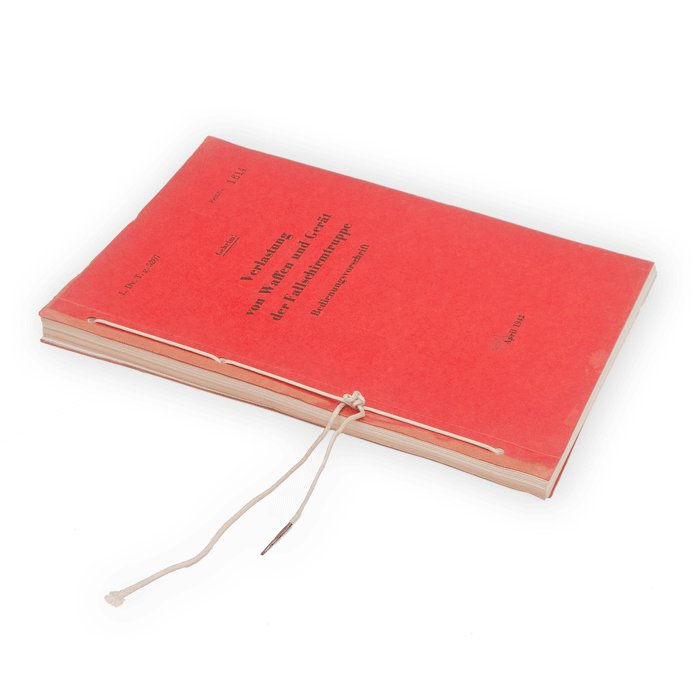 MCA15 Original manual for packing and use of Fallschirmjäger drop container — image 3