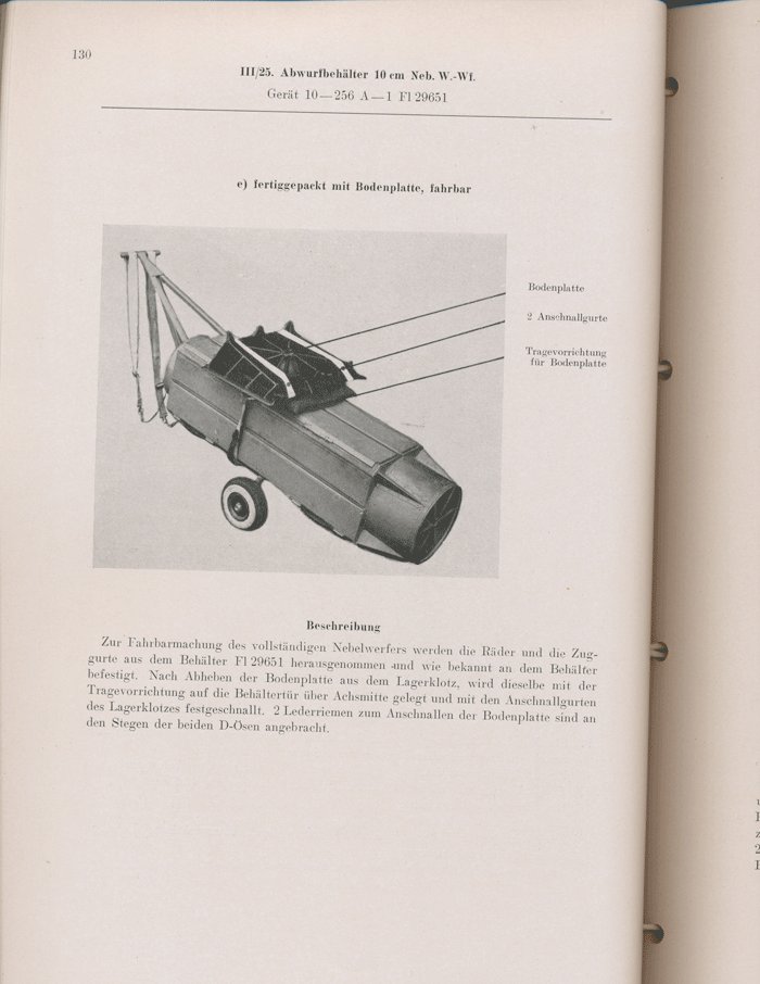 MCA15 Original manual for packing and use of Fallschirmjäger drop container — image 9