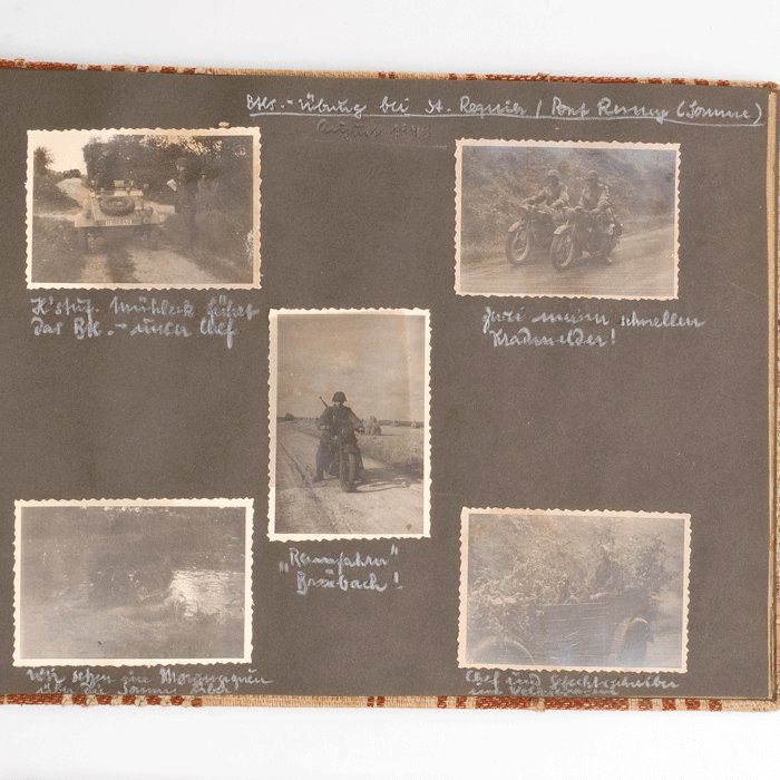 SPA18 Incredible photo album outlining soldier's career with Totenkopf and Hohenstaufen — image 10