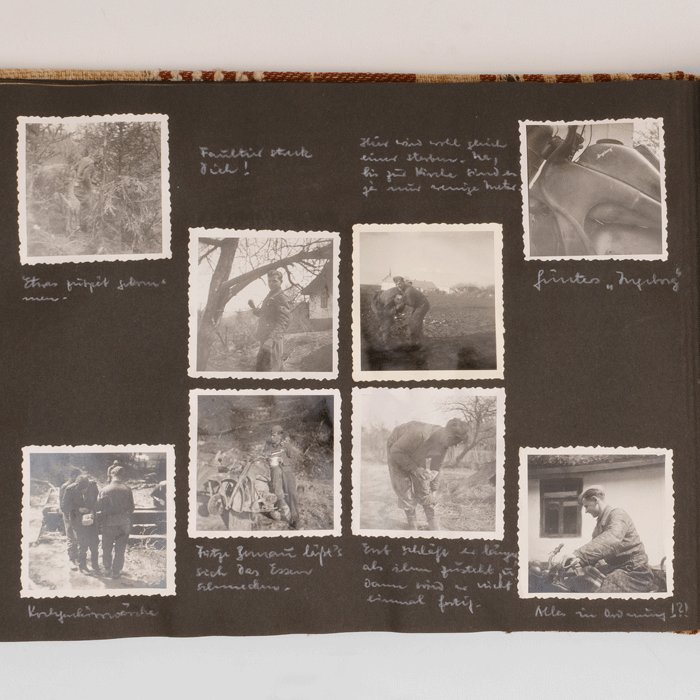 SPA18 Incredible photo album outlining soldier's career with Totenkopf and Hohenstaufen — image 11