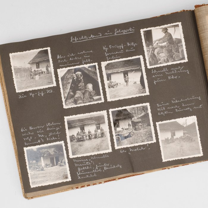 SPA18 Incredible photo album outlining soldier's career with Totenkopf and Hohenstaufen — image 13
