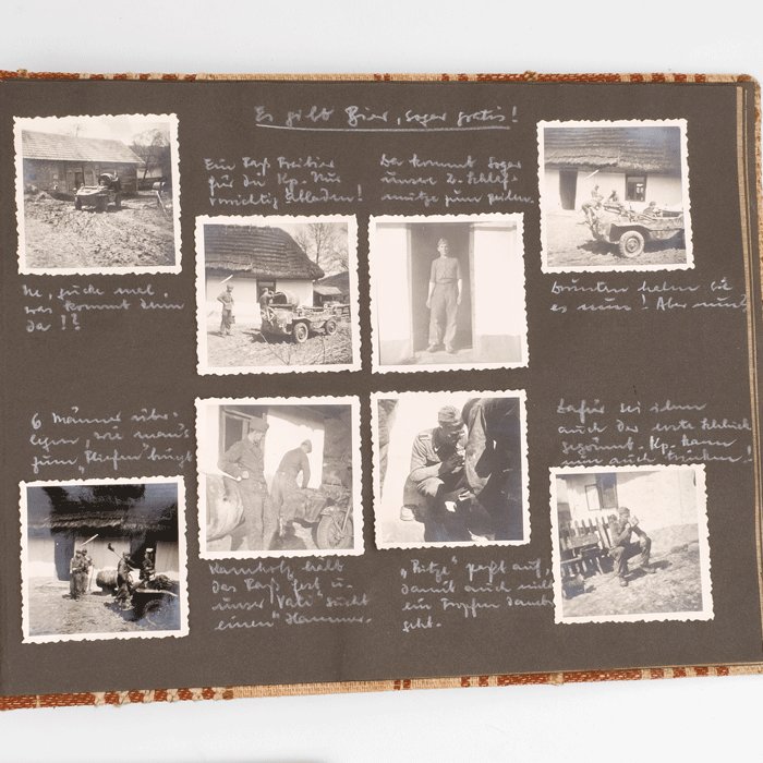 SPA18 Incredible photo album outlining soldier's career with Totenkopf and Hohenstaufen — image 14
