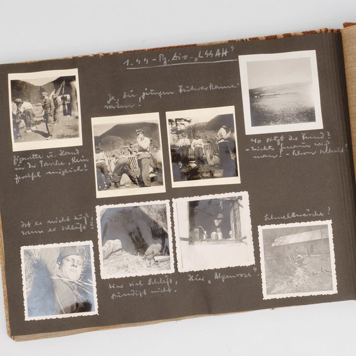SPA18 Incredible photo album outlining soldier's career with Totenkopf and Hohenstaufen — image 15