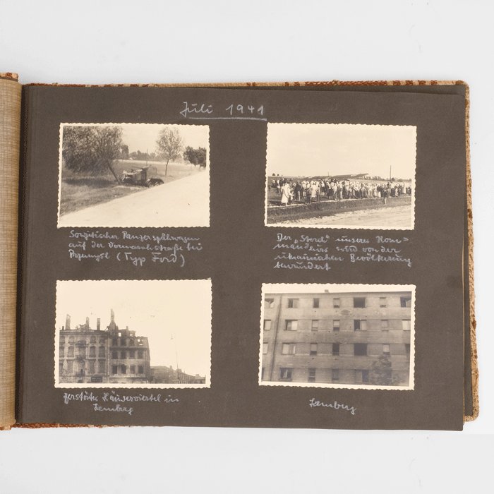 SPA18 Incredible photo album outlining soldier's career with Totenkopf and Hohenstaufen — image 4