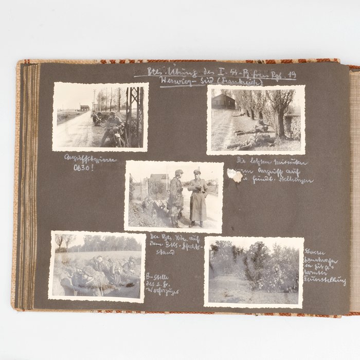 SPA18 Incredible photo album outlining soldier's career with Totenkopf and Hohenstaufen — image 7
