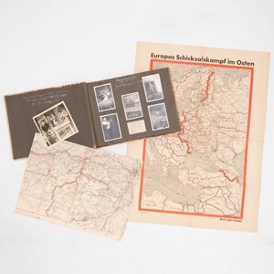 SPA18 Incredible photo album outlining soldier's career with Totenkopf and …