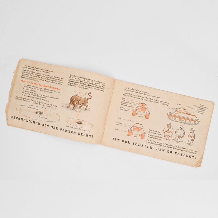 SPA22 1944 issue Panzerknacker enemy tank destruction manual — image 11