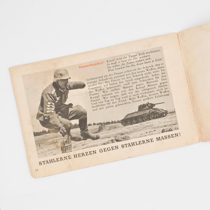 SPA22 1944 issue Panzerknacker enemy tank destruction manual — image 12