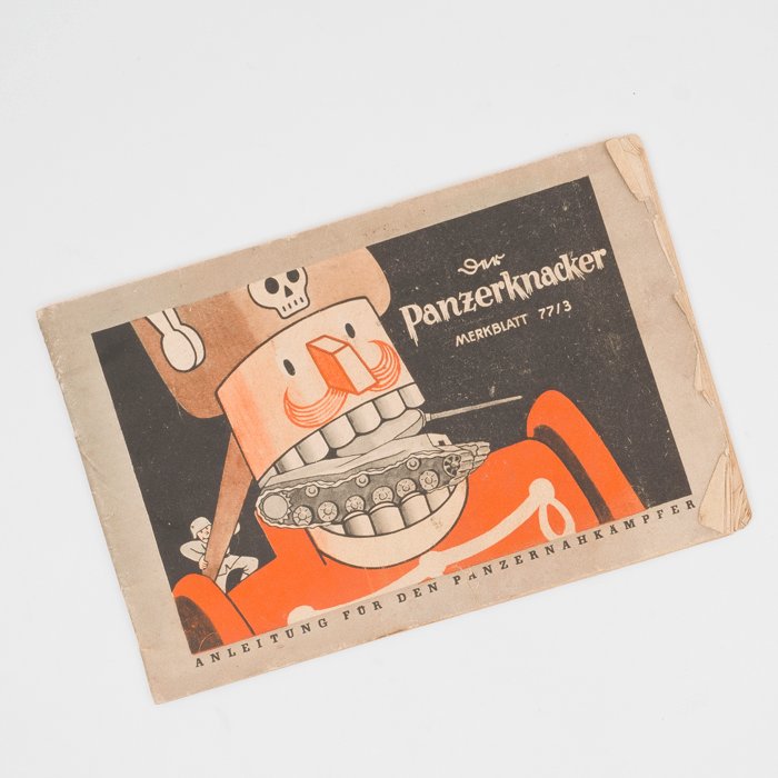 SPA22 1944 issue Panzerknacker enemy tank destruction manual — image 2