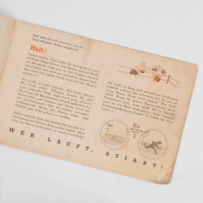 SPA22 1944 issue Panzerknacker enemy tank destruction manual — image 8