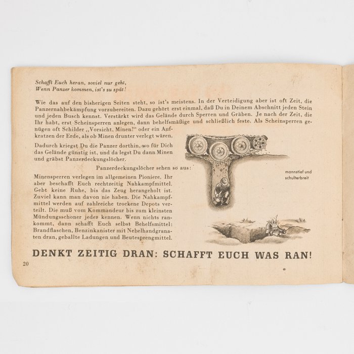 SPA22 1944 issue Panzerknacker enemy tank destruction manual — image 9