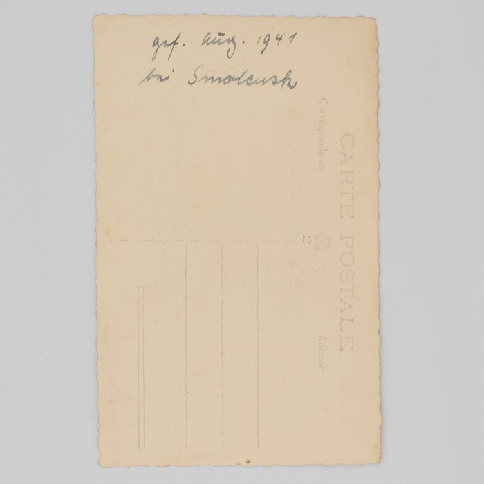 SPA14 Fine portrait photo of a Heer Panzerpionier Gefreiter in piped collar black wrap — image 3