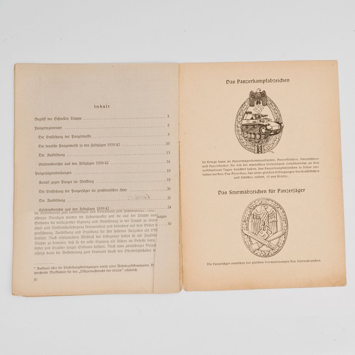 SPA20 Soft cover booklet Schnelle Truppen, Teil I. Panzer und Panzerjäger — image 9