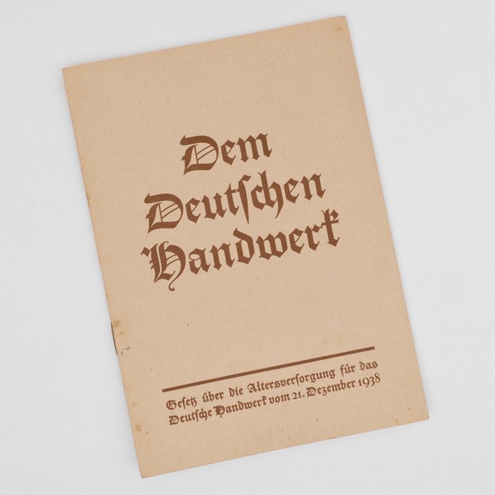 WAC16 Small booklet Dem Deutschen Handwerk — image 2
