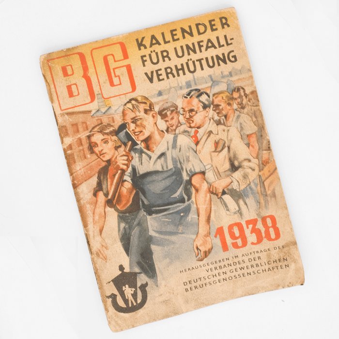 WAC14 Workers accident prevention themed calendar for 1938 — image 2