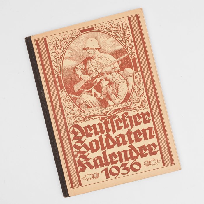 WAC8 Hard cover Deutscher Soldaten Kalendar 1936 — image 2