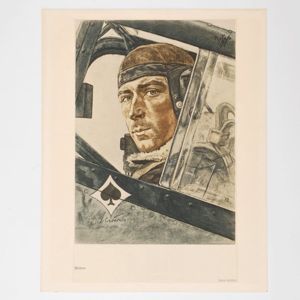 WAC5 Color Willrich print of Molders